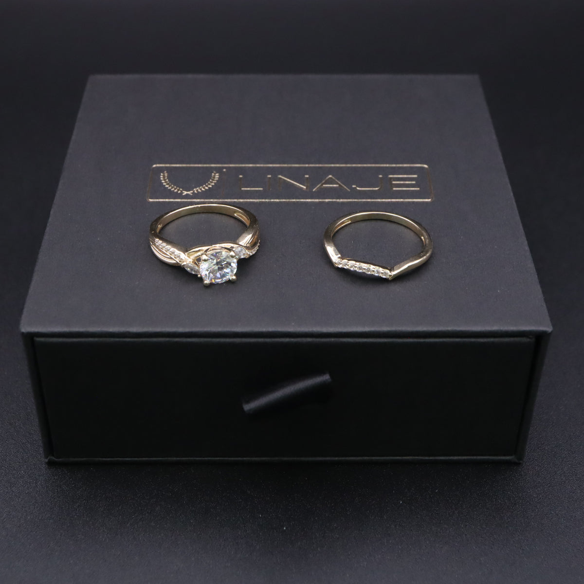 14K CZ Bridal Set No.1 – Linaje