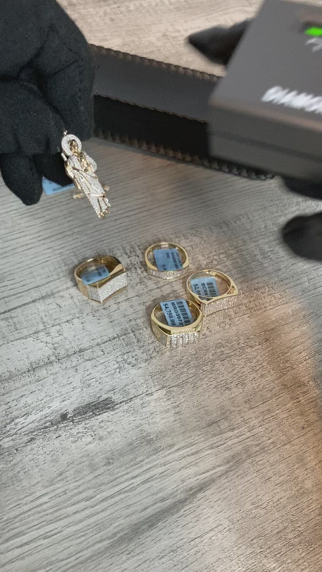 Iced out san judas Clearance