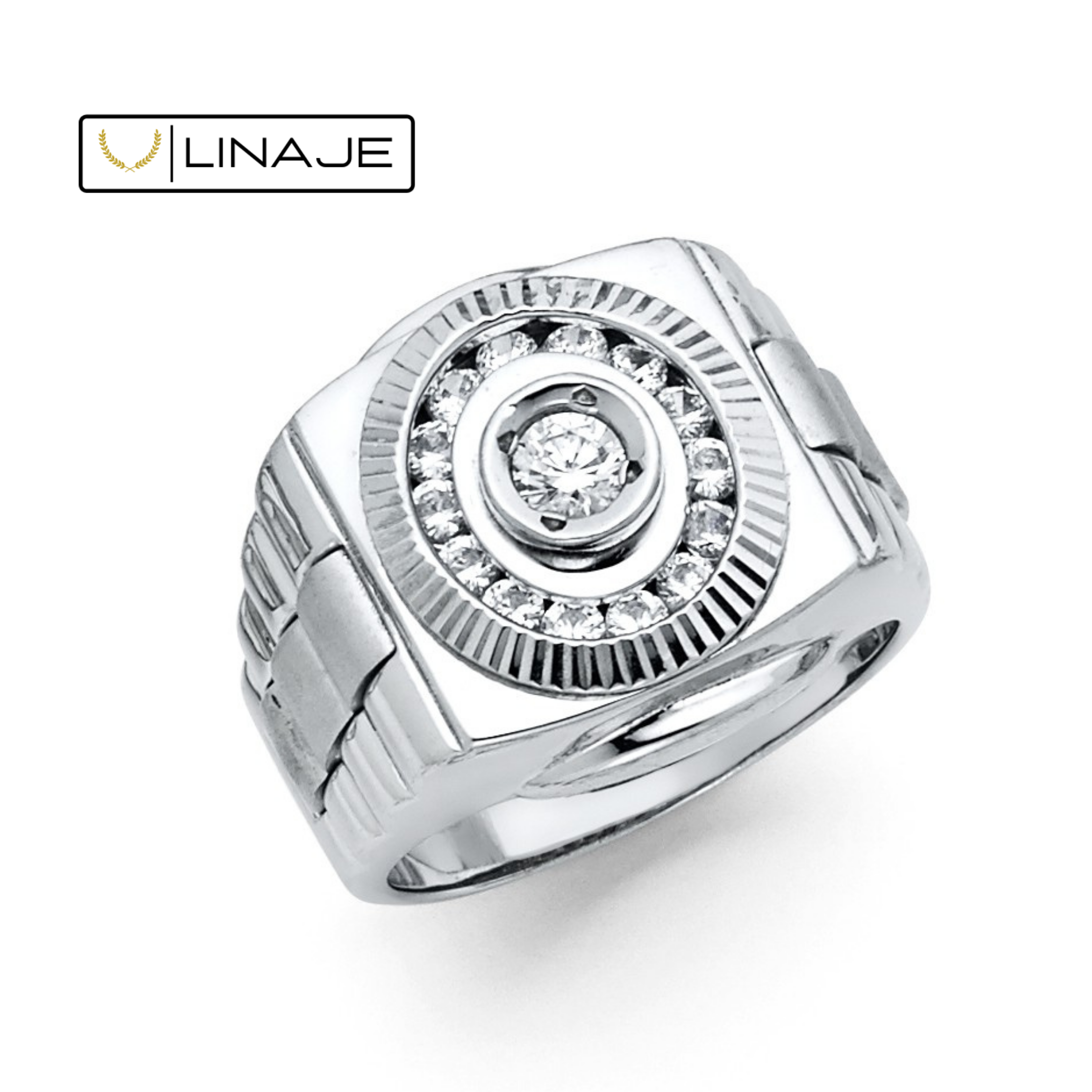 Iced out rolex ring best sale